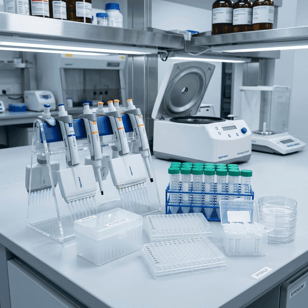 Plastic Labware, Pipettes, and Volumetric Glassware